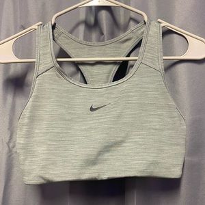 Grey Nike Sports Bra